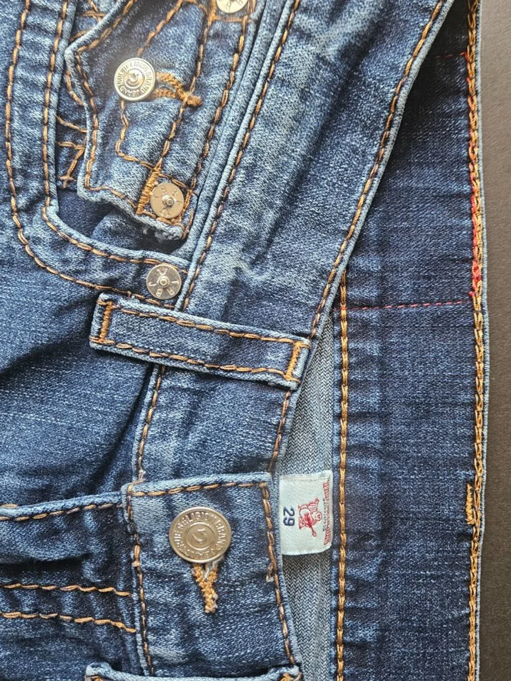 True Religion denim size
